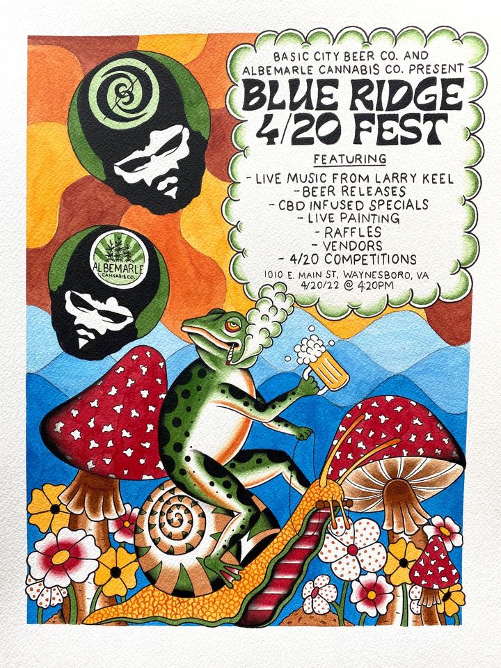 Blue Ridge 4/20 Fest Featuring Larry Keel