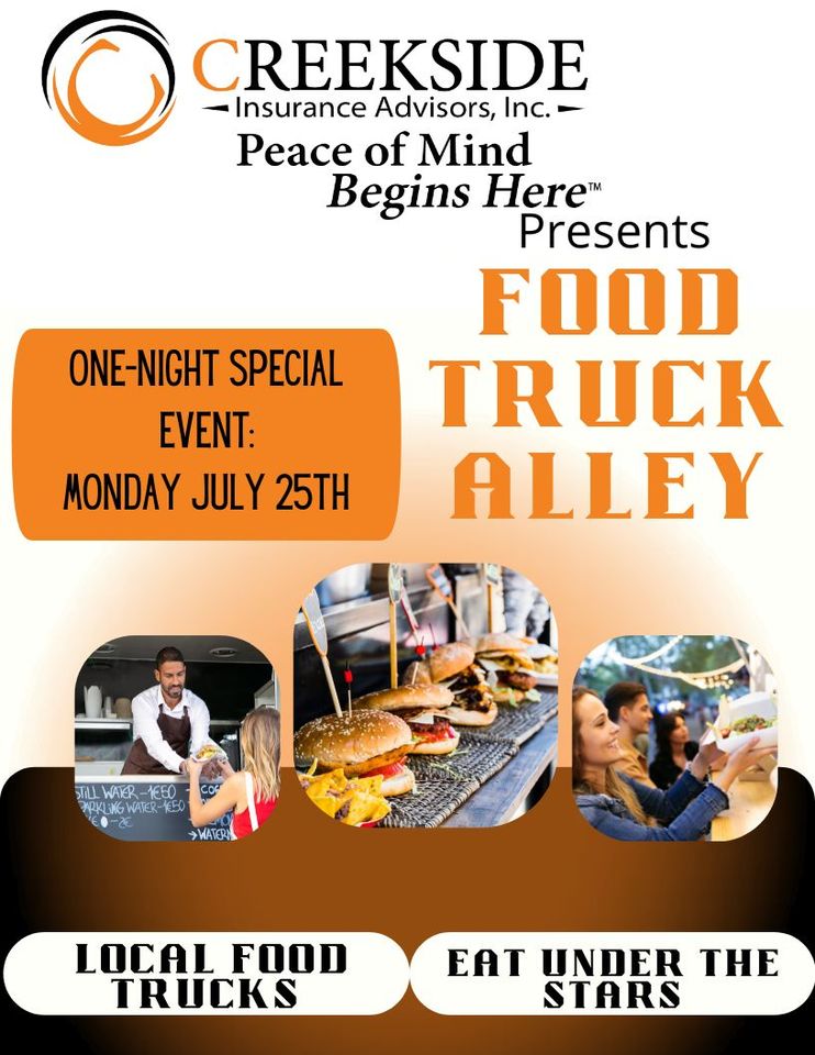 Creekside Insurance Advisors, Inc. Presents Food Truck Alley @ The Frederick Co Fair