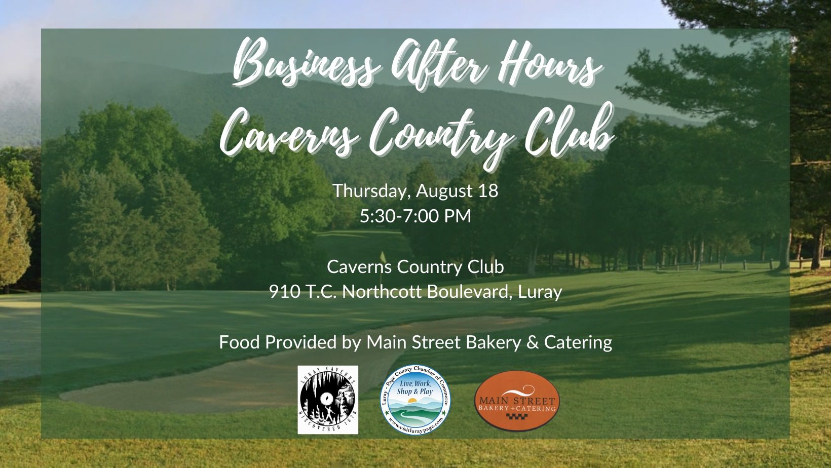 Business After Hours - Caverns Country Club Resort