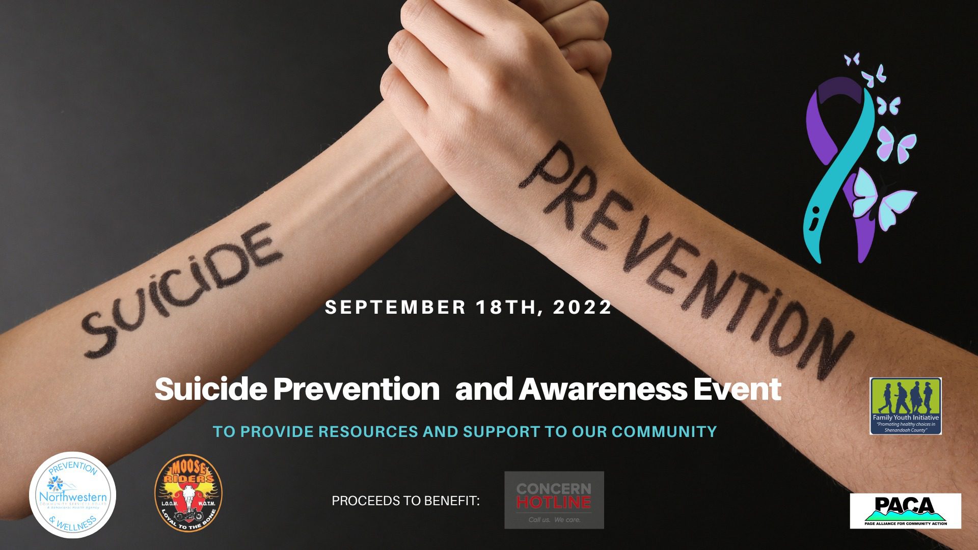 Suicide Prevention Ride And Resource Event