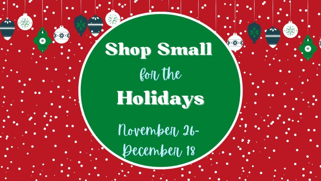 Shop Small For The Holidays