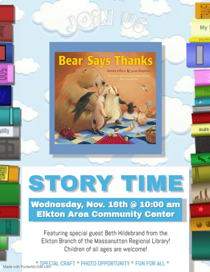 Story Time - Bear Says Thanks