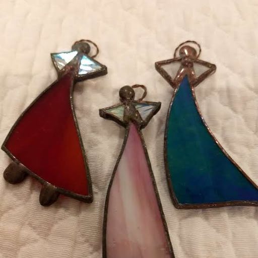 Hand Made For The Holidays: Stained Glass Angels