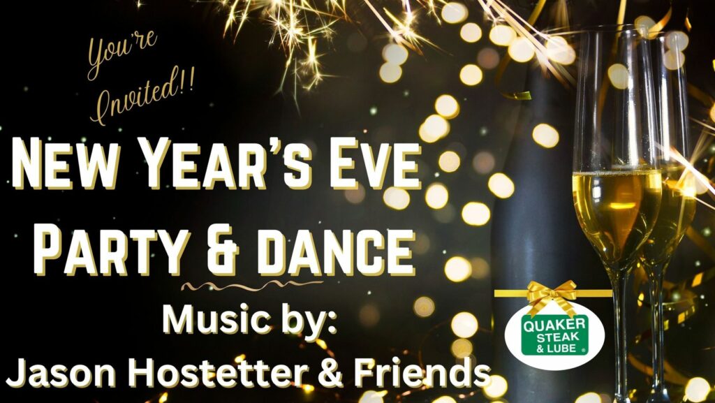 New Year's Eve At Qsl...featuring: Jason Hostetter & Friends!!