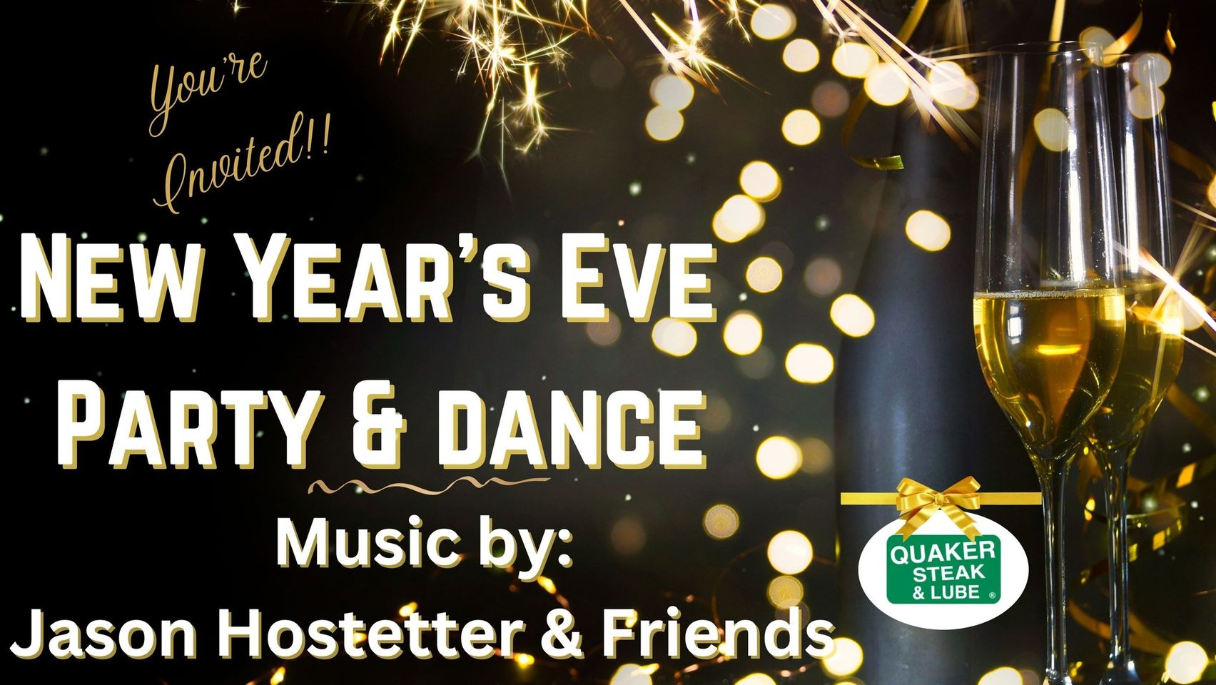 New Year’s Eve at QSL…featuring: Jason Hostetter & Friends!!