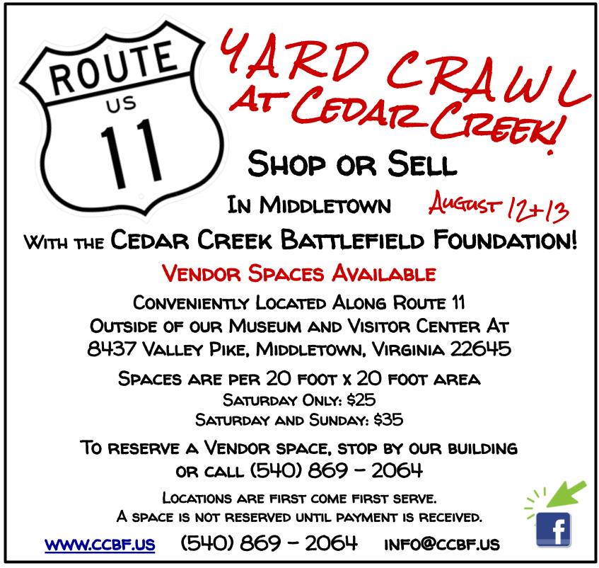 Route 11 Yard Crawl 2023 At Cedar Creek!