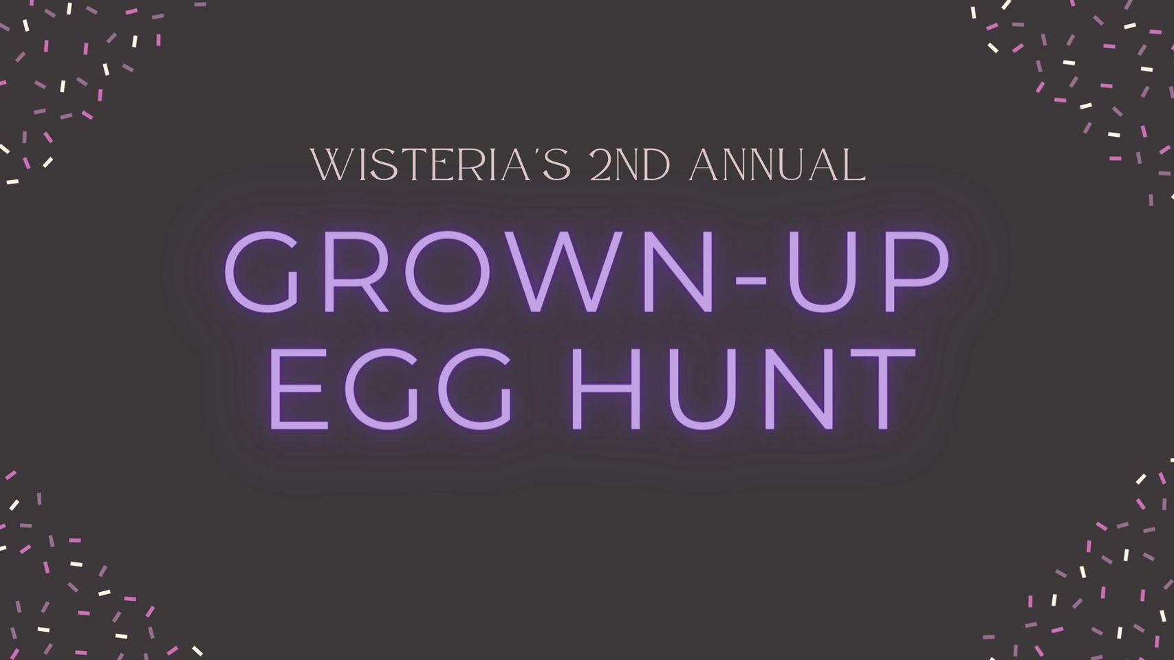 Grown-up Egg Hunt