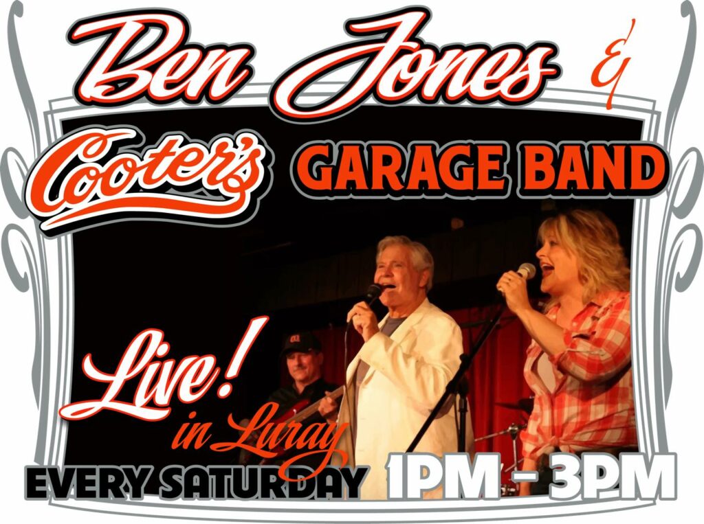 Live Music Ben Jones & Cooter's Garage Band At Cooter's In Luray