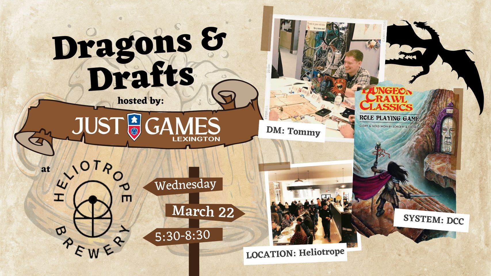 Dungeons & Drafts At Heliotrope