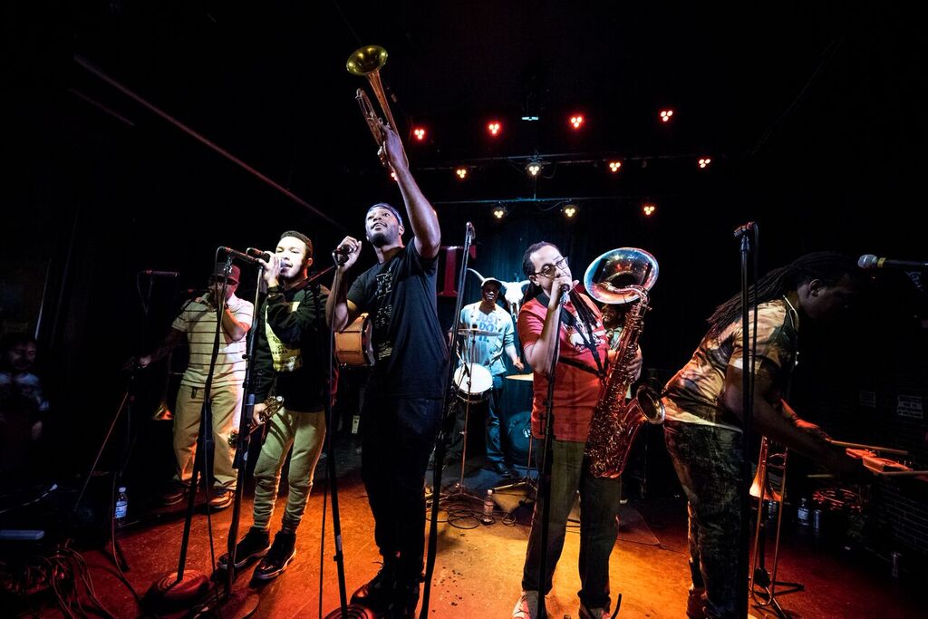 Rebirth Brass Band With Hoppie Vaughan